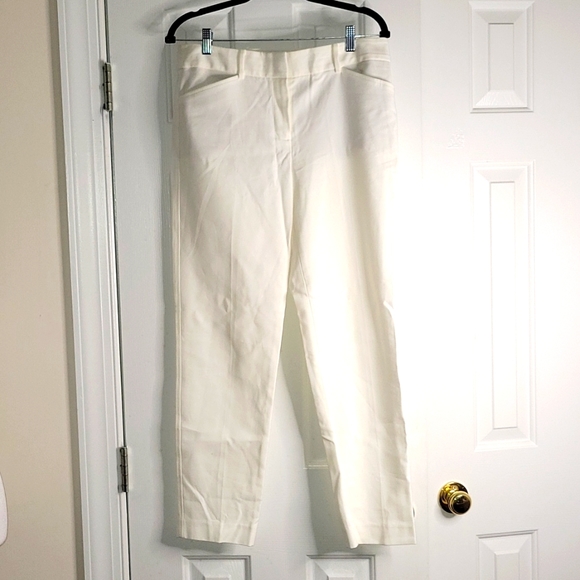 Talbots Pants - Talbots White Cotton Pants